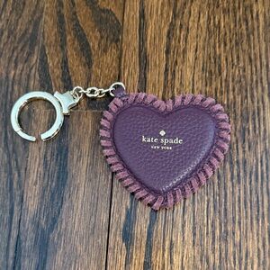Kate Spade Heart Keychain/ Charm